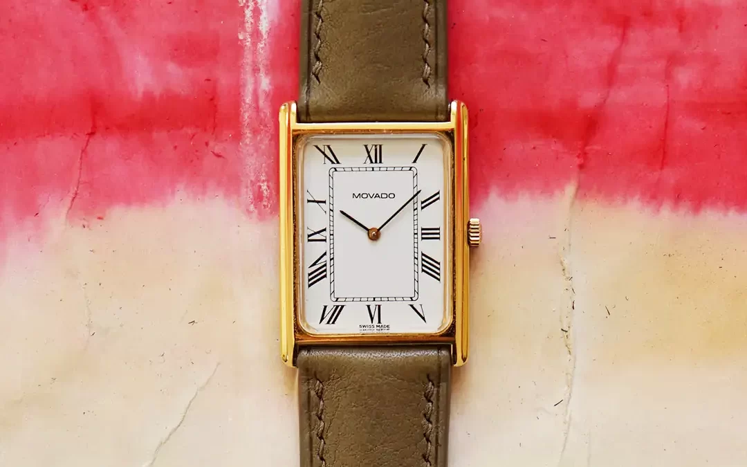 Movado Zenith 1971 Gold Tank