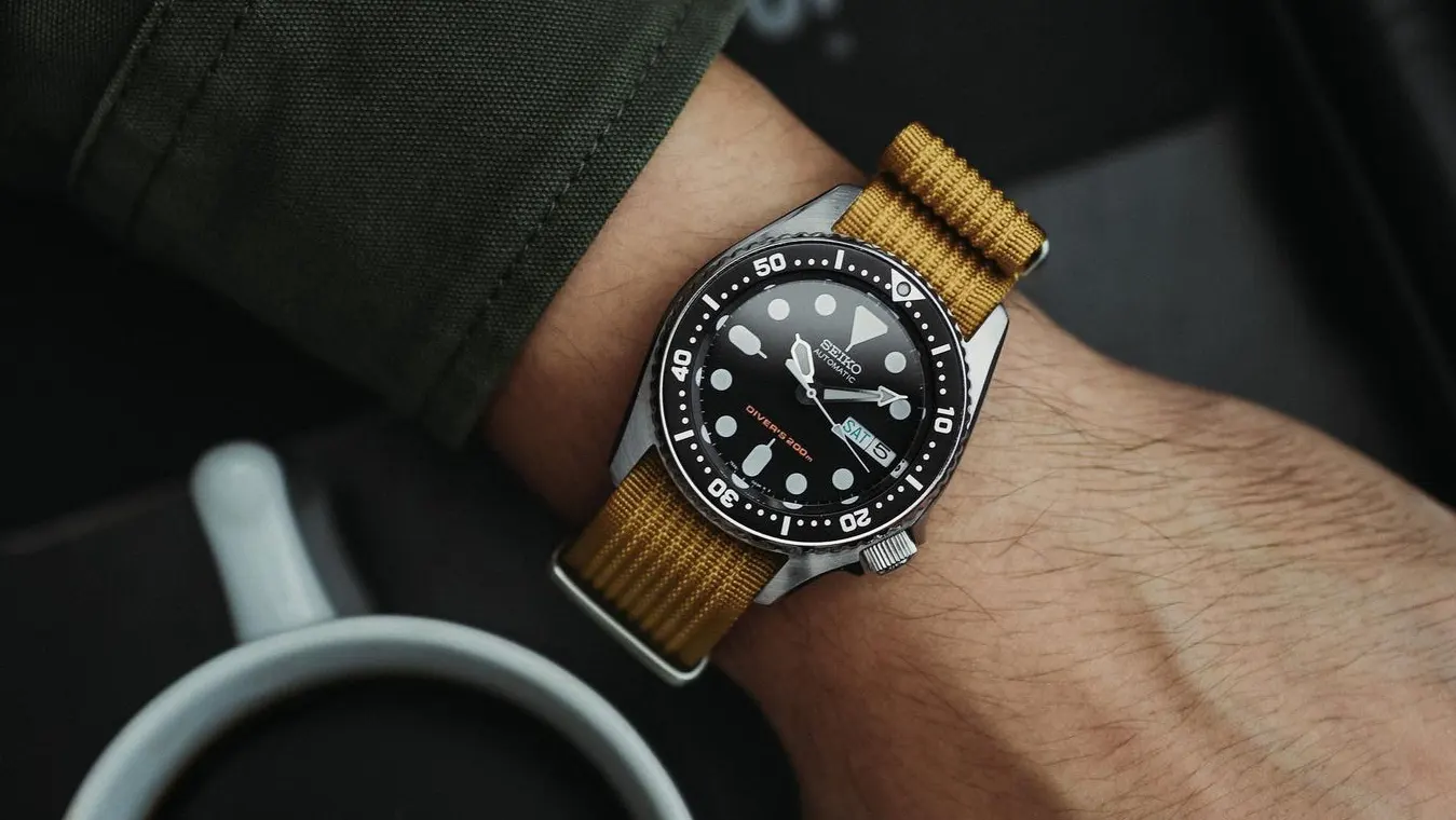 SKX013 on Wrist